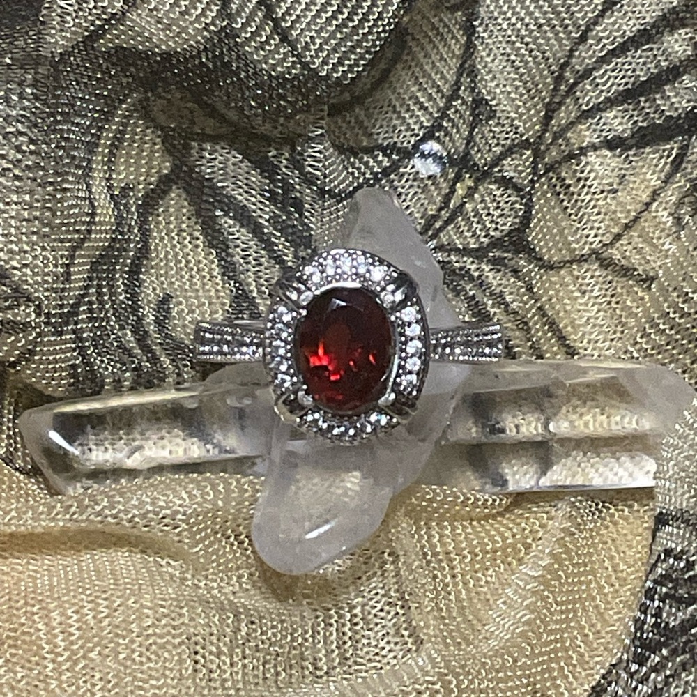 Garnet ring